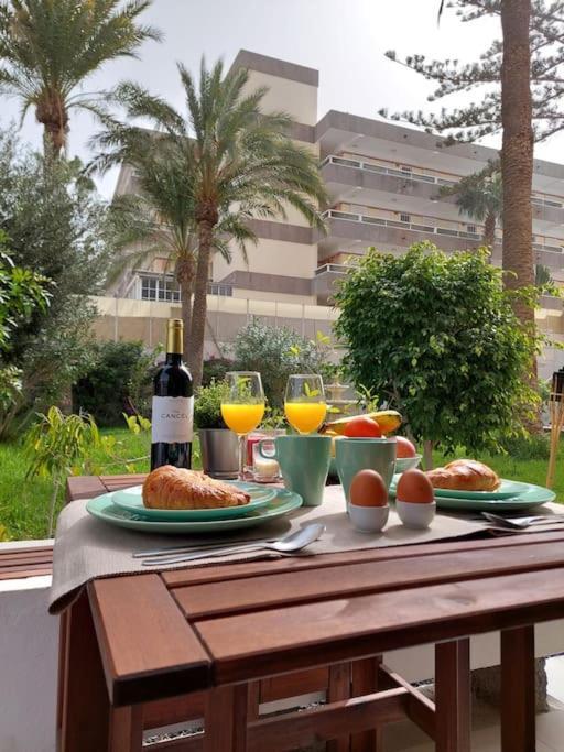 Playa Del Ingles: Beautiful Renovated Apartment San Bartolomé Buitenkant foto