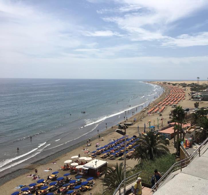 Playa Del Ingles: Beautiful Renovated Apartment San Bartolomé Buitenkant foto