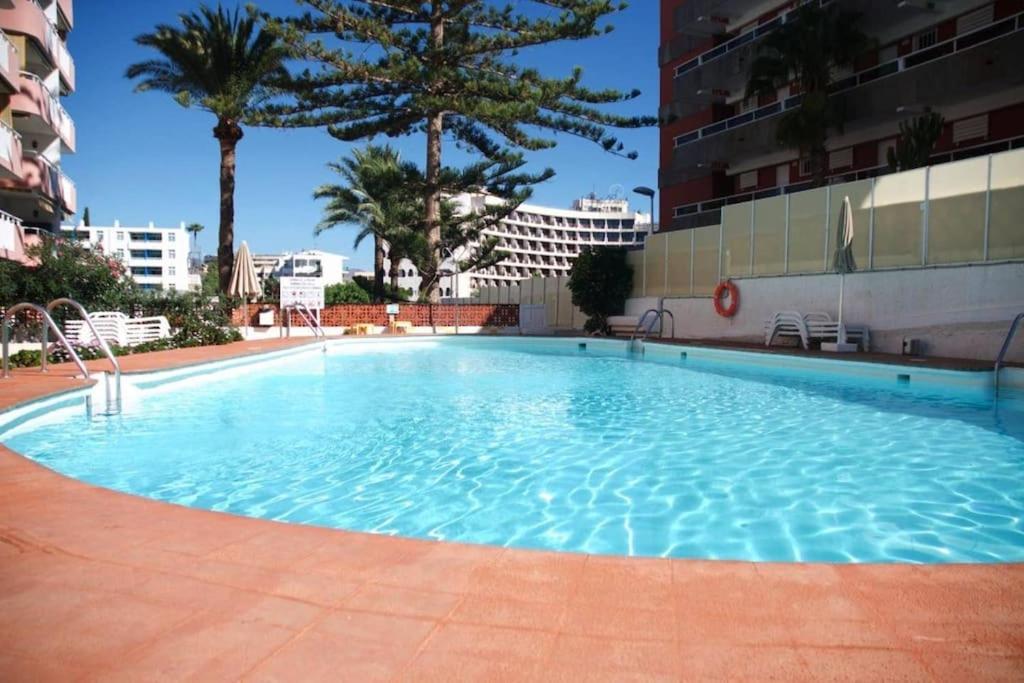Playa Del Ingles: Beautiful Renovated Apartment San Bartolomé Buitenkant foto