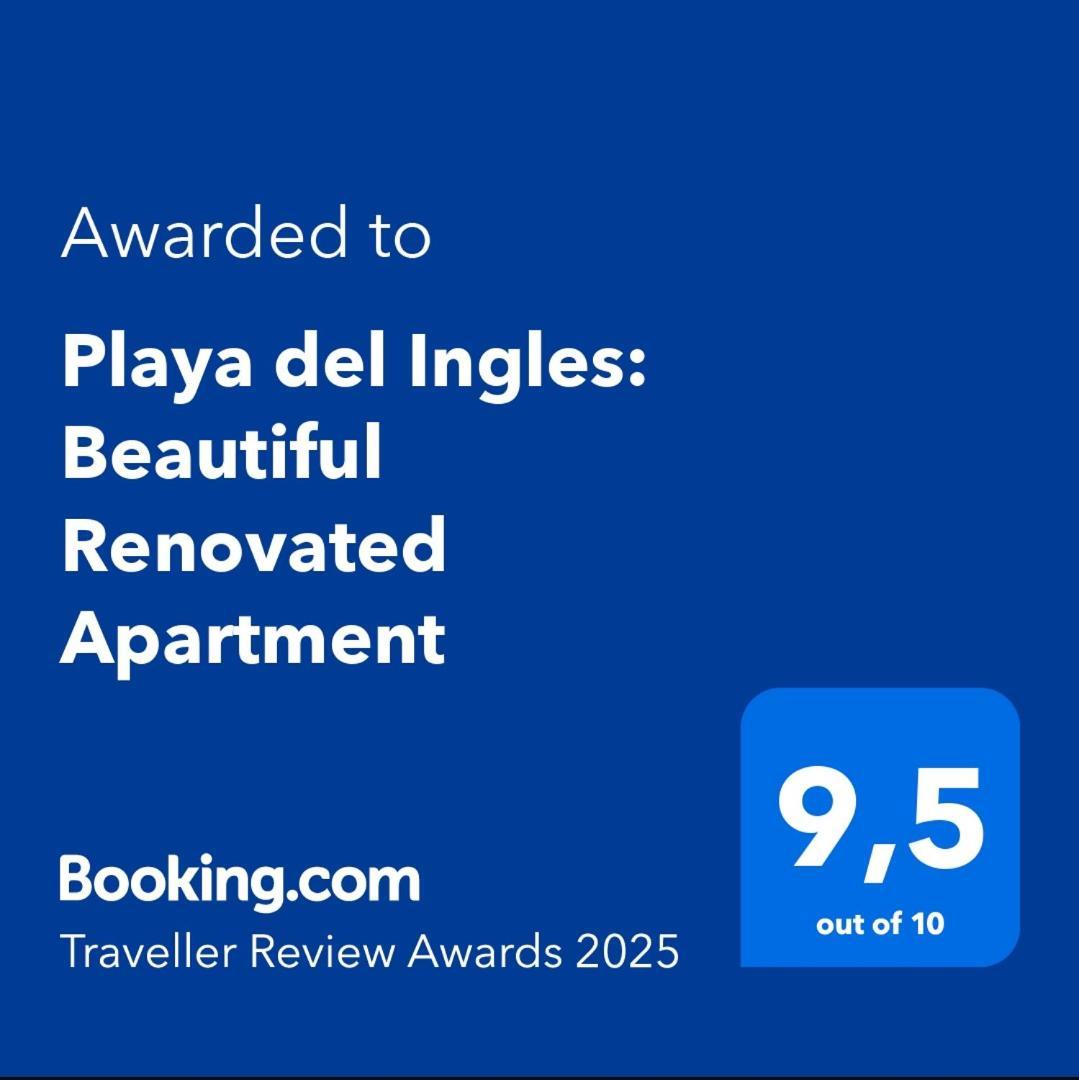 Playa Del Ingles: Beautiful Renovated Apartment San Bartolomé Buitenkant foto